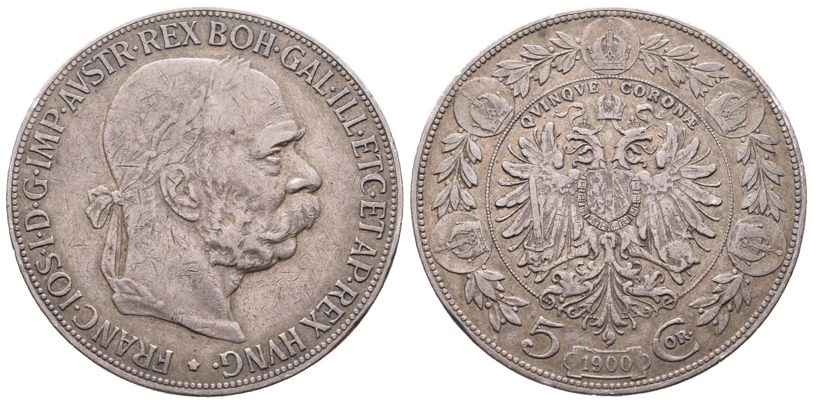 5 Koruna 1900