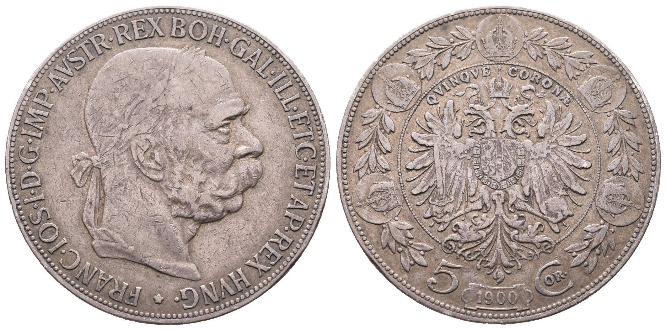 5 Koruna 1900