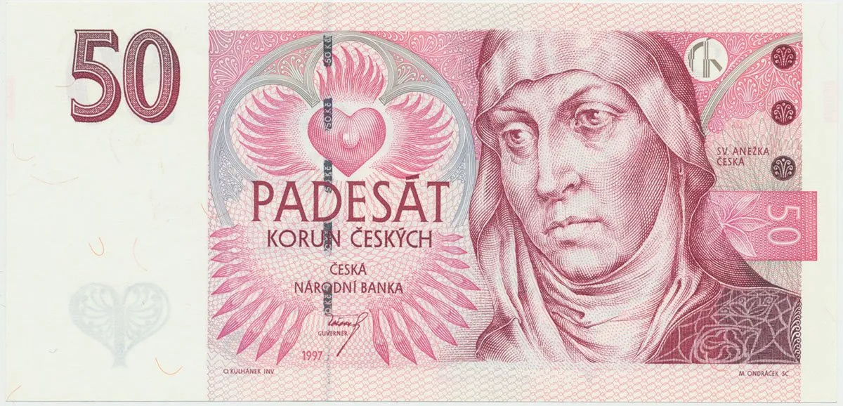 Česká republika, 50 Koruna 1997, série C, Hej.CZ21aC