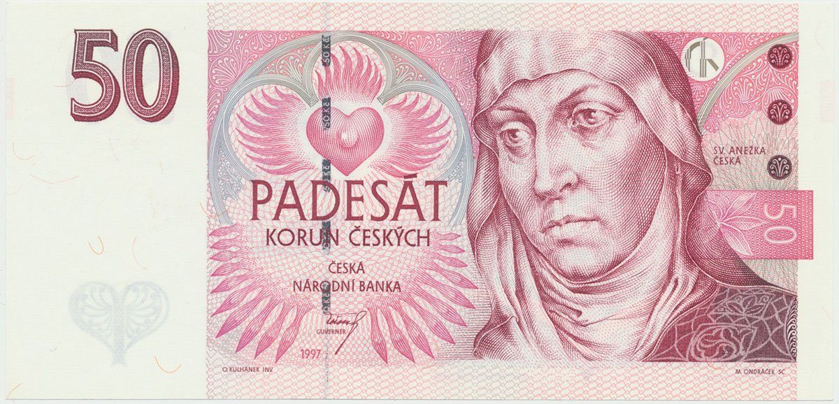 Česká republika, 50 Koruna 1997, série C, Hej.CZ21aC