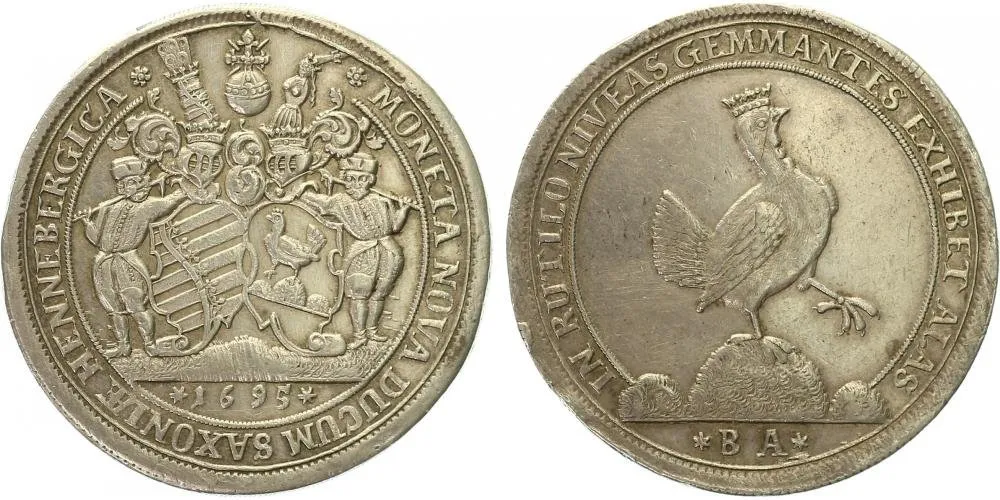 Henneberg, Johann Ernst von Sachsen-Weimar, 1683 - 1707 — 1