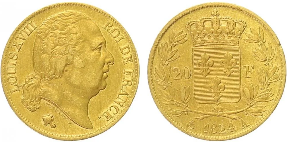 Francie, Louis XVIII., 1814/1815 - 1824 — 1