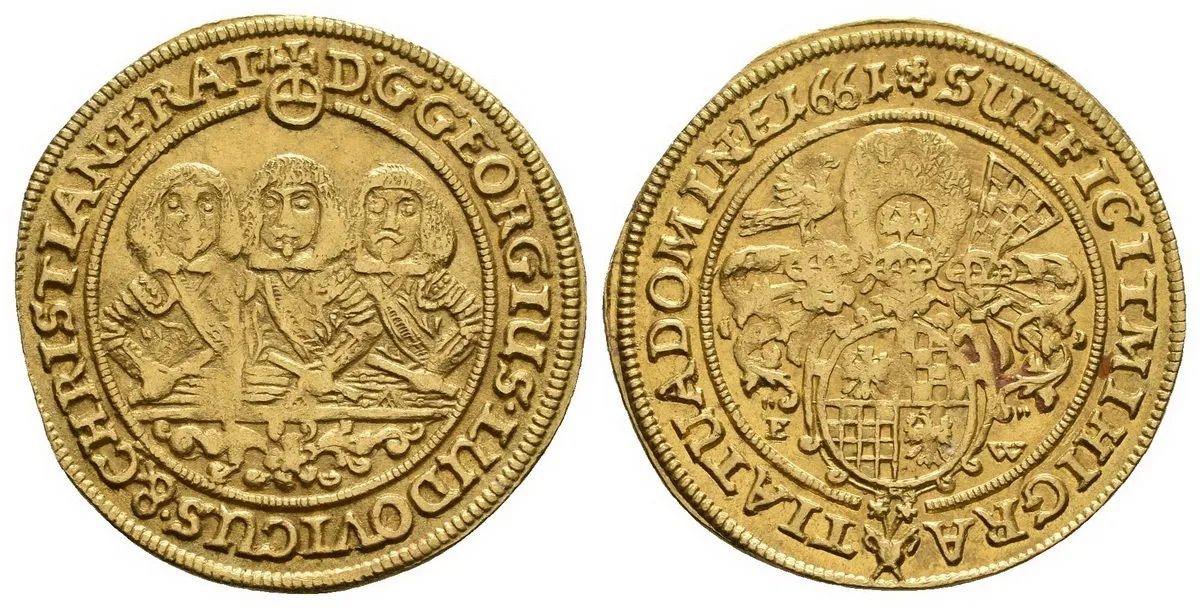 Slezsko, Lehnice - Břeh - Volava, Georg, Ludwig a Christian, 1639 - 1663 — 1