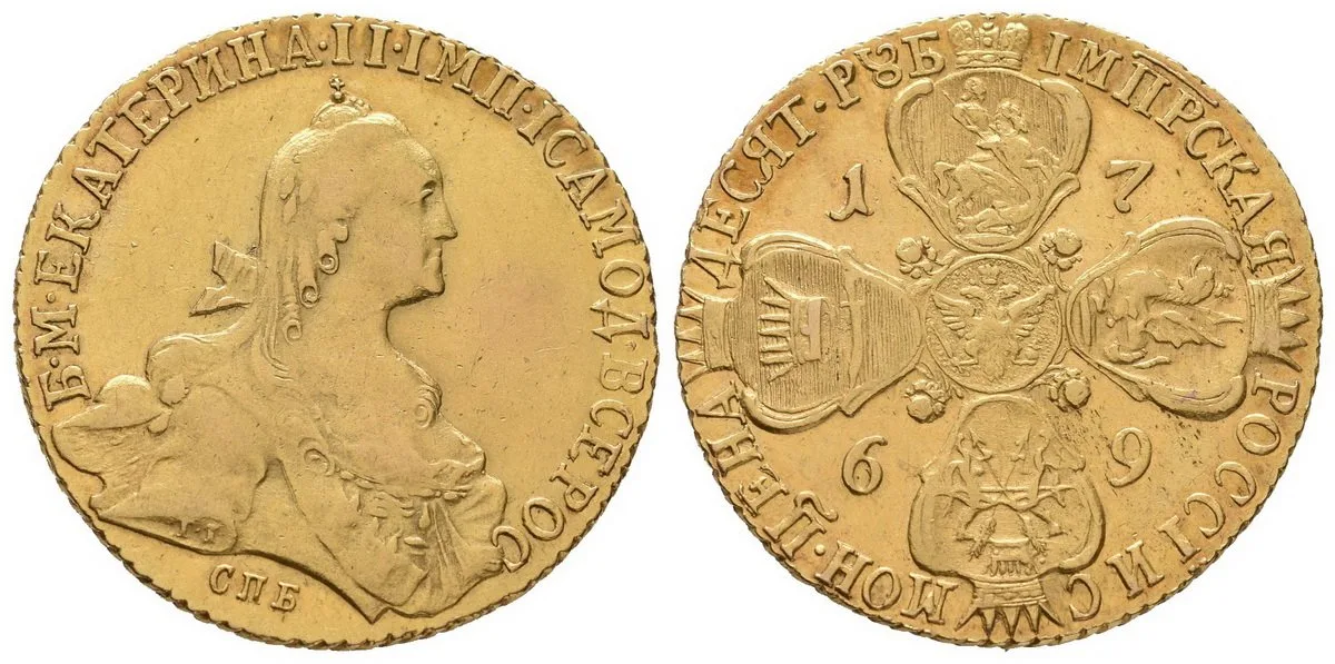 Rusko, Kateřina II., 1762 - 1796 — 1