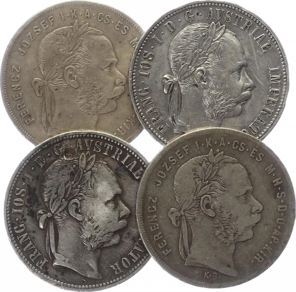 Rakouská a spolková měna, 1857 - 1892 — 1