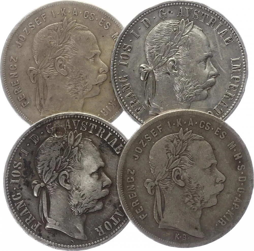 Rakouská a spolková měna, 1857 - 1892 — 1