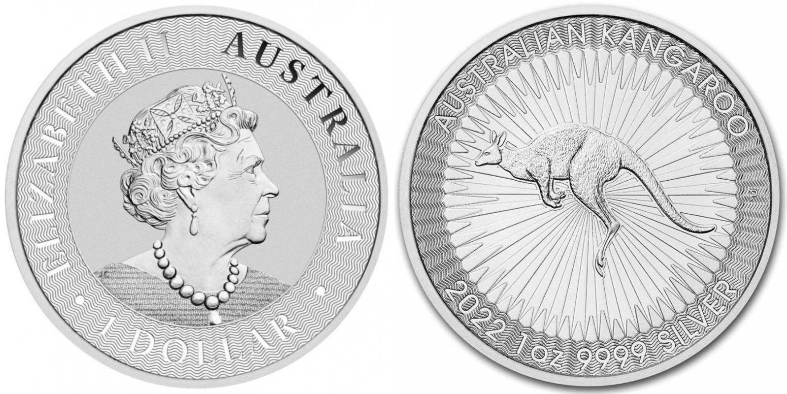 Austrálie, Dollar 2022 - Kangaroo