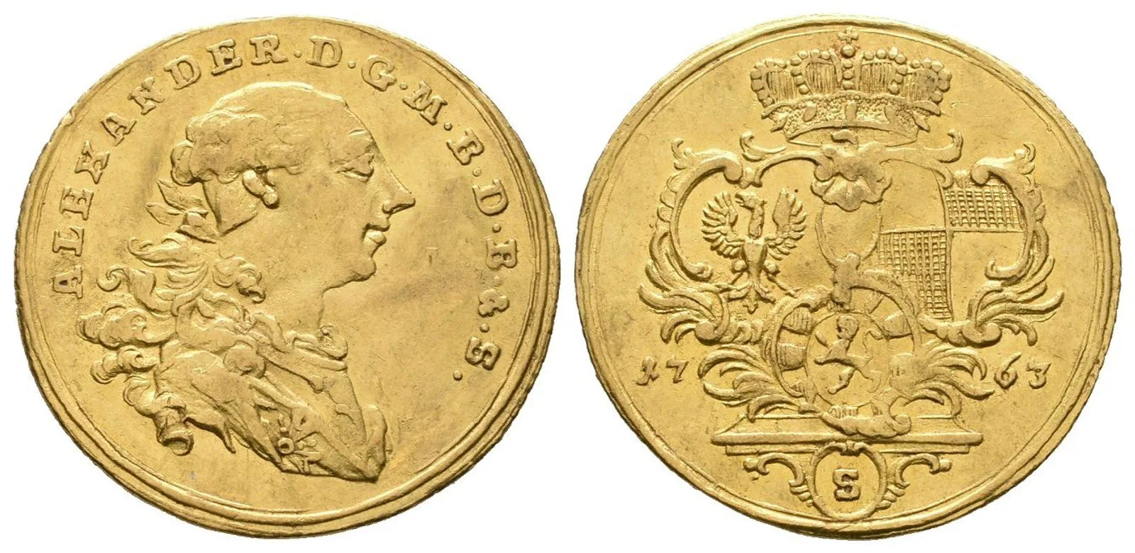 Brandenburg - Ansbach, Alexander, 1757 - 1791 — 1