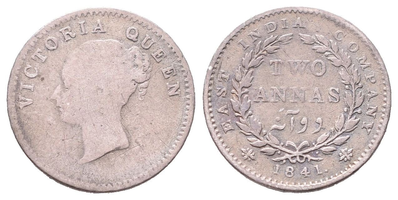 Indie, 2 Anna 1841
