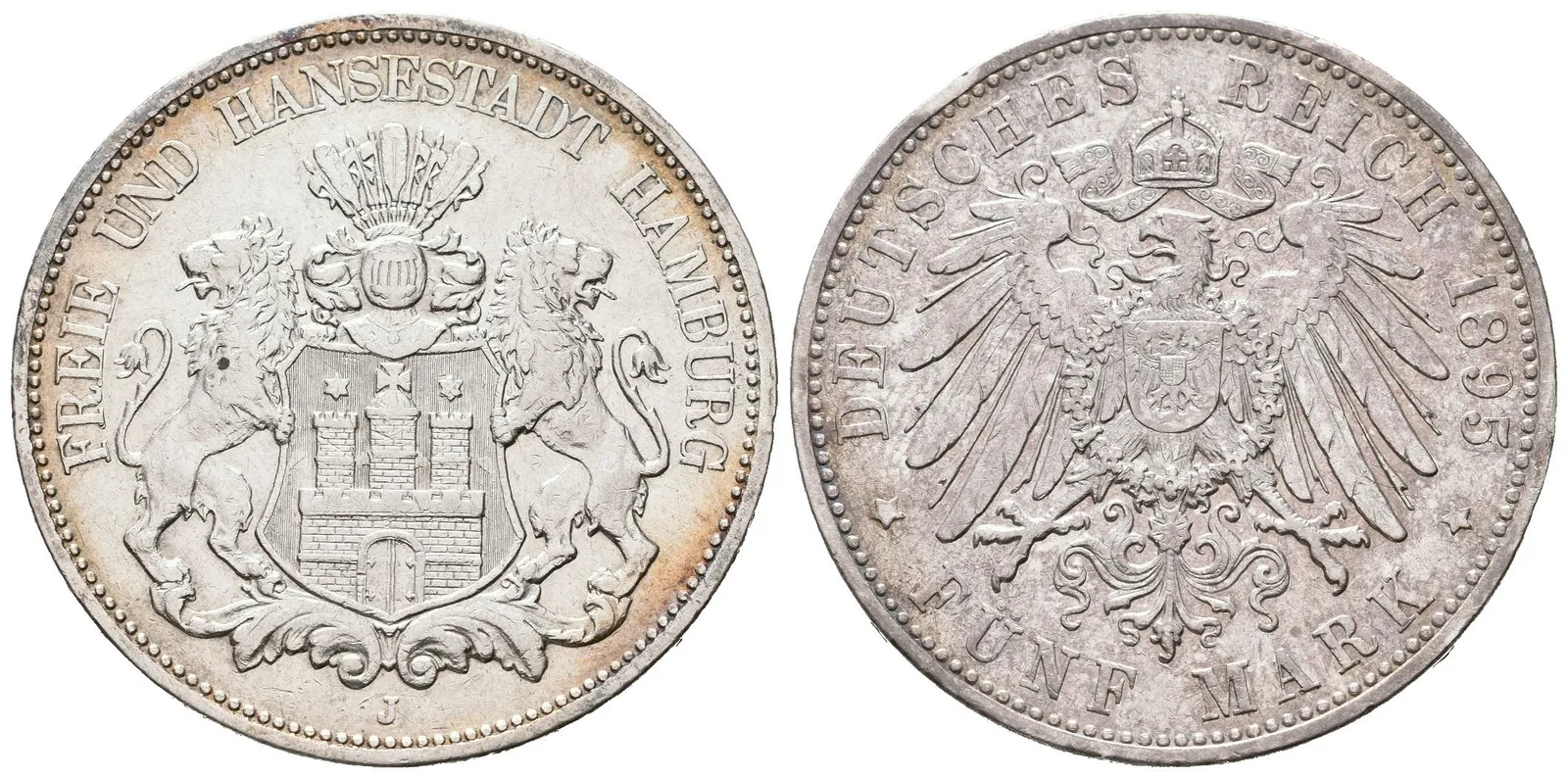 Hamburg, 5 Marka 1895