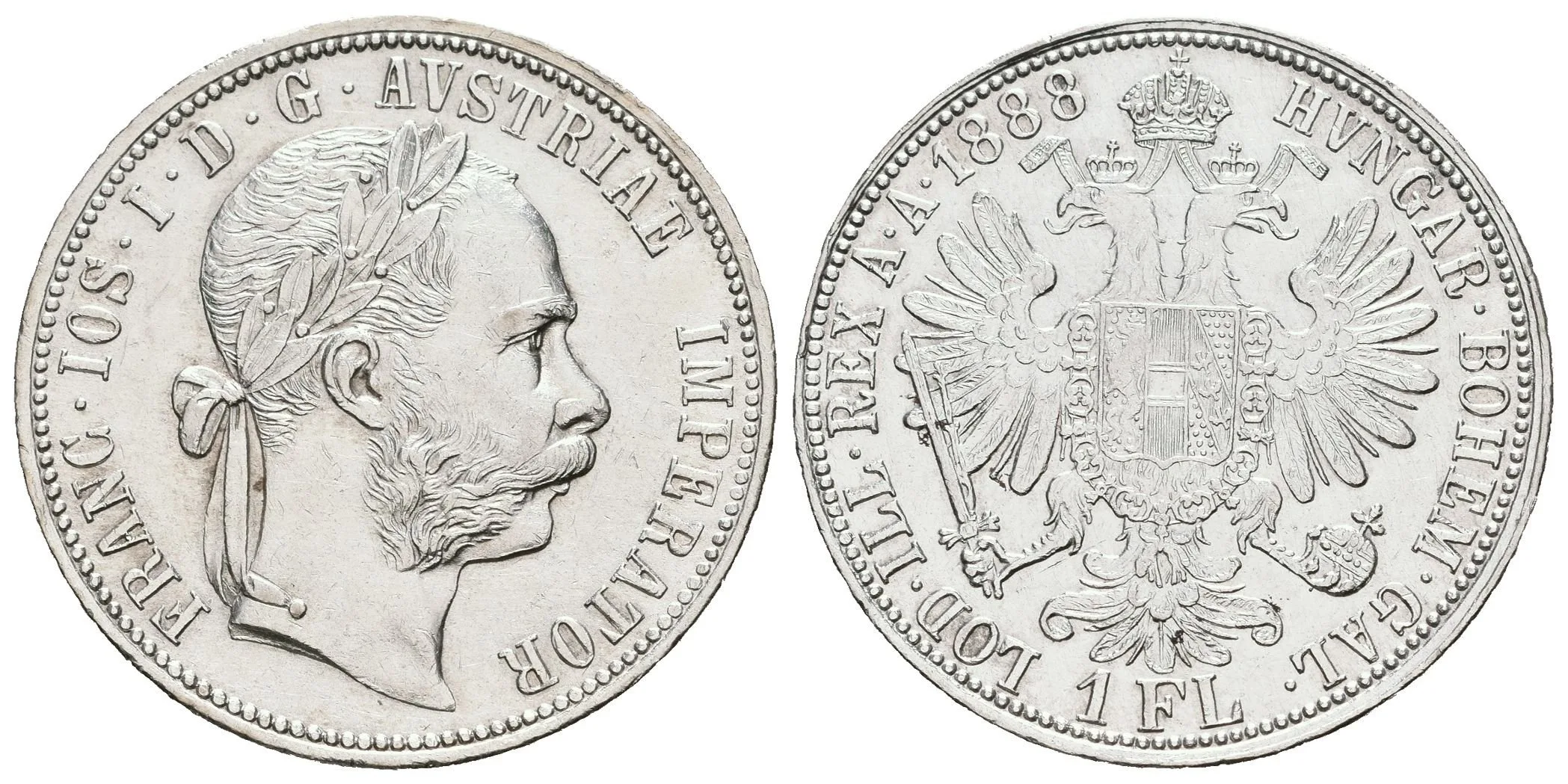 Zlatník 1883, ražební lesk, drobné rysky a hranky — 1