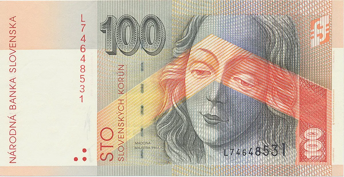 100 Koruna / 1. 7. 1999, série L, Hej.SK26a1
