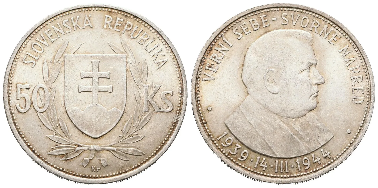 50 Koruna 1944 - Jozef Tiso