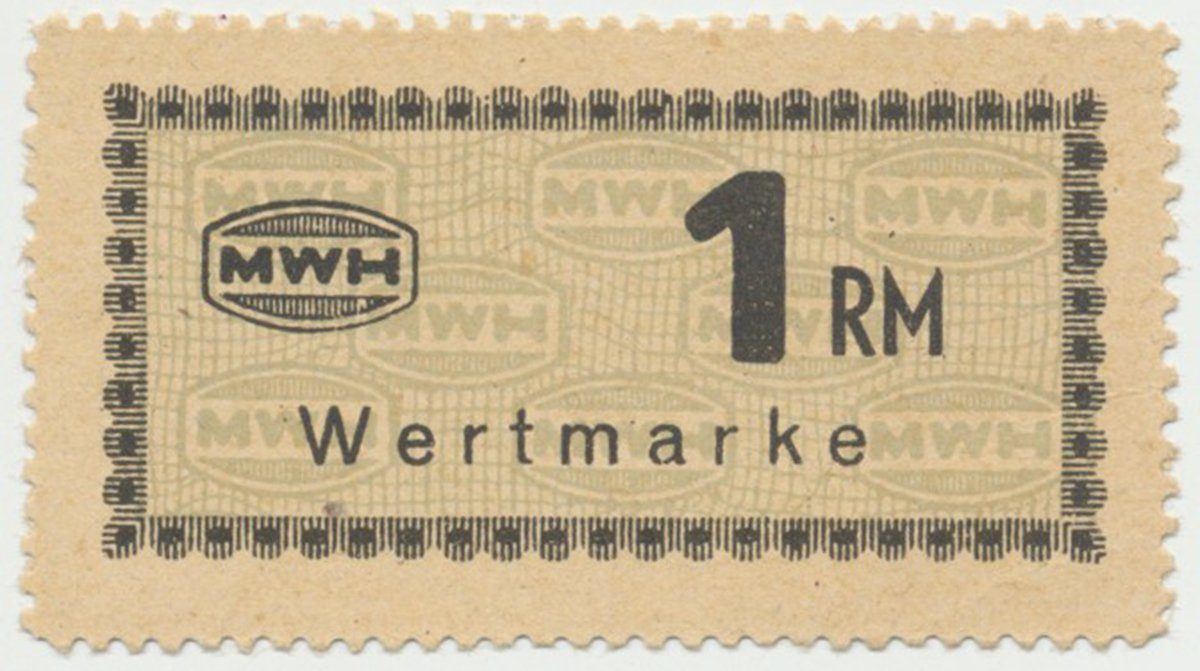 Holleischen (Holýšov) - MWH, 1 Reichsmark b.d., Grab.Ho15