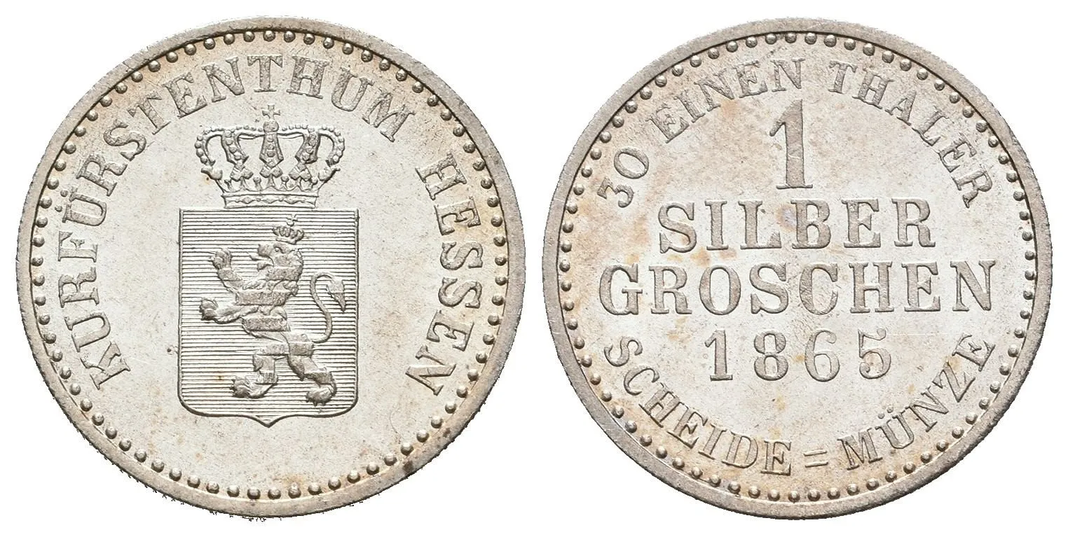 Hessen - Kassel, Friedrich Wilhelm I., 1847 - 1866 — 1
