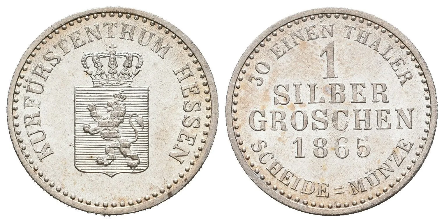 Hessen - Kassel, Friedrich Wilhelm I., 1847 - 1866 — 1