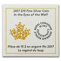 Kanada, 15 Dollars 2017 - In the Eyes of the Wolf - fotografie 4