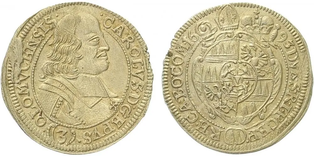 Olomouc - biskupství, Karel II. Liechtenstein, 1664 - 1695 — 1