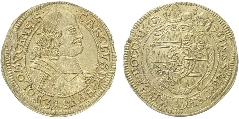 Olomouc - biskupství, Karel II. Liechtenstein, 1664 - 1695 — 1