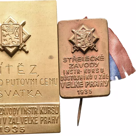 AE Plaketa 1935 - Vítěz závodu o putovní cenu Dr. Svátka