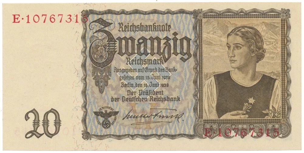 Německá platidla na československém území 1938-45 — 1