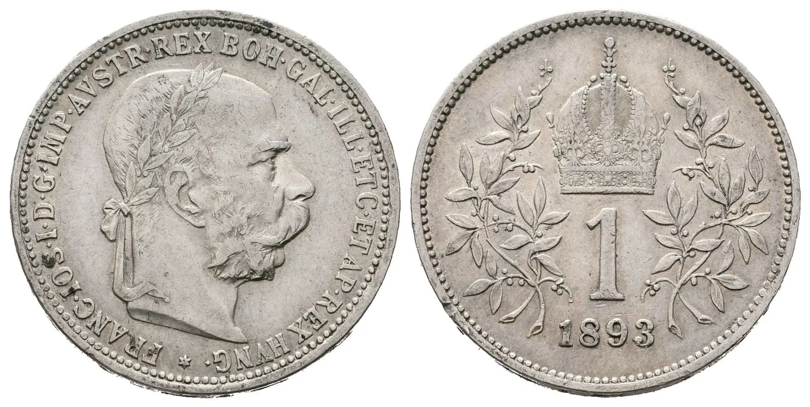 1 Koruna 1893