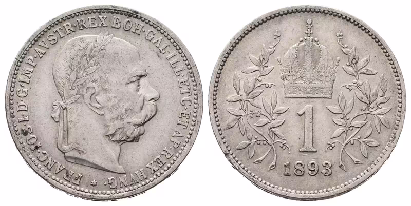 1 Koruna 1893