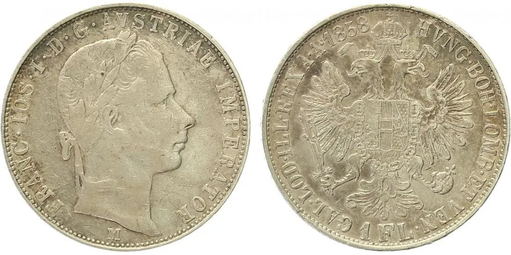 Rakouská a spolková měna, 1857 - 1892 — 1
