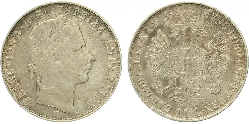 Rakouská a spolková měna, 1857 - 1892 — 1