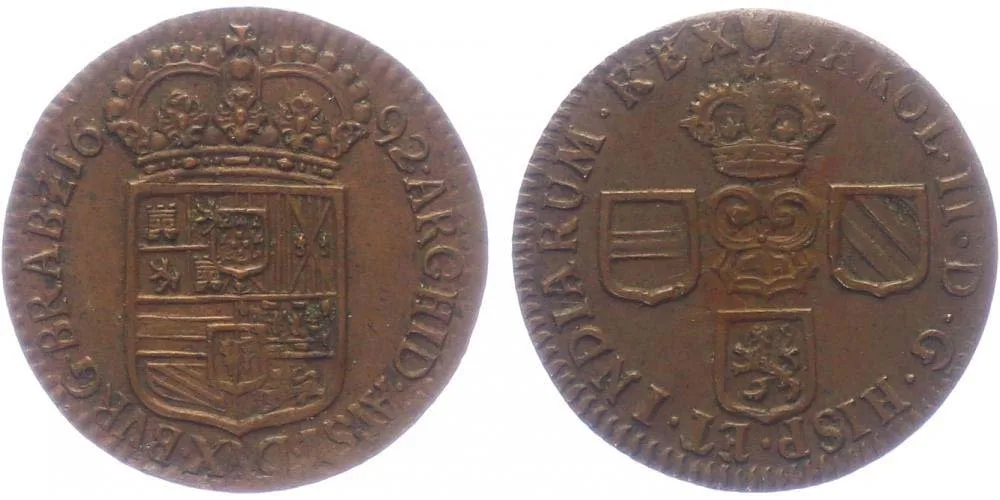 Nizozemí - Brabant, Karel II., 1665 - 1700 — 1