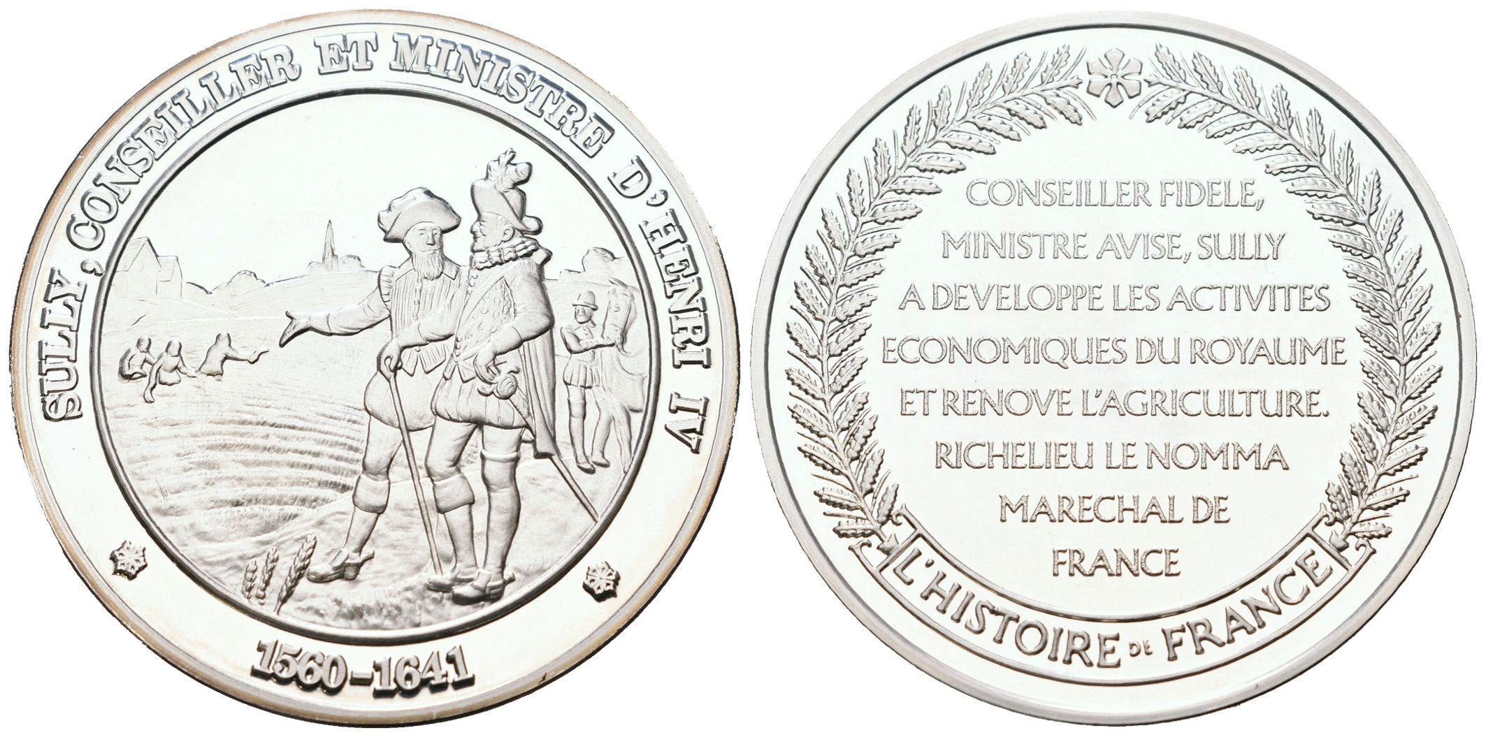 Francie - AR Medaile b.l. - Sully
