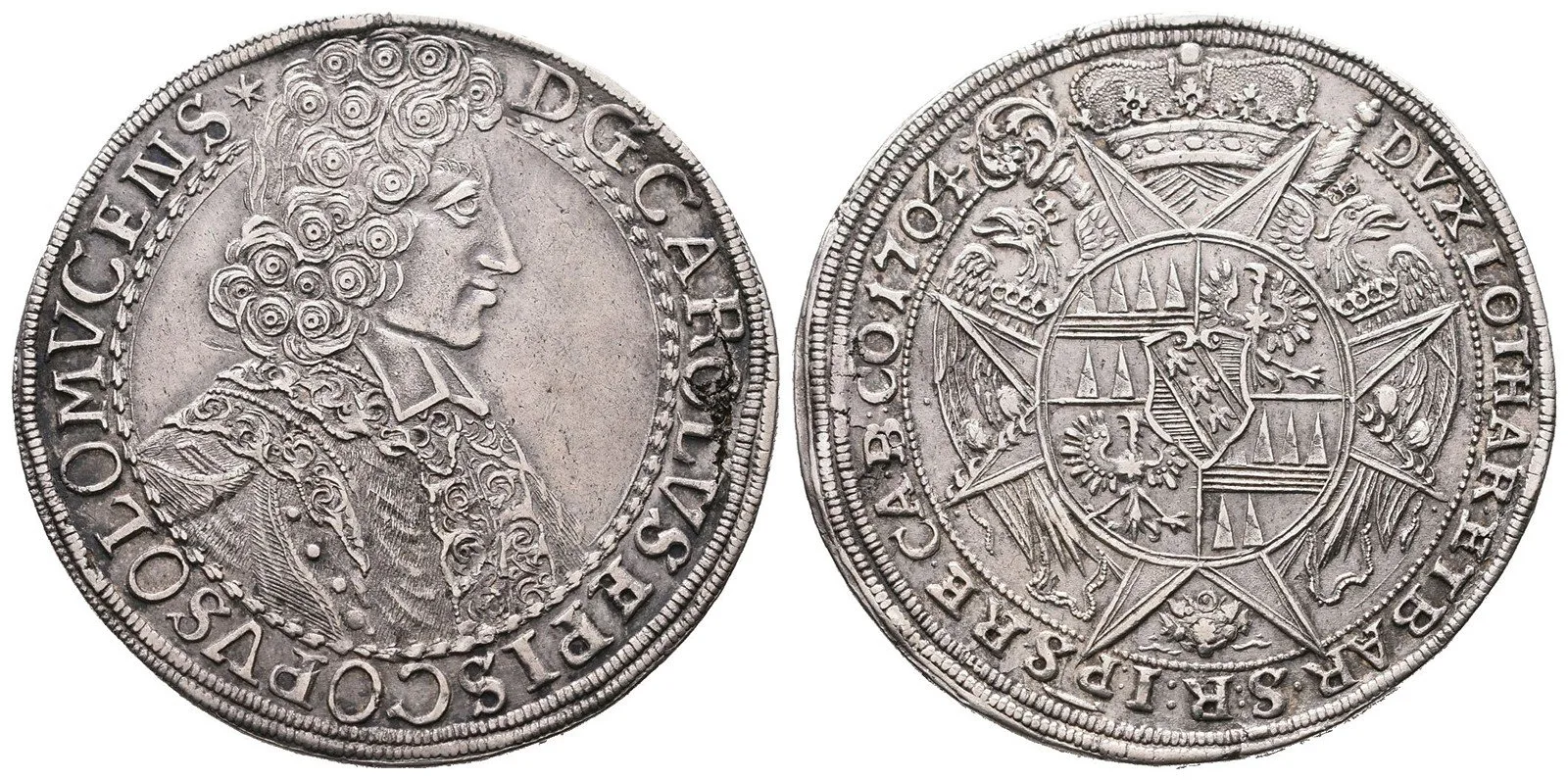 Olomouc - biskupství, Karel III. Lotrinský, 1695 - 1711 — 1