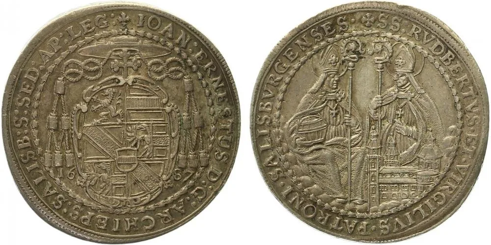 Salzburg - arcibiskupství, Johann Ernst Thun - Hohenstein, 1687-1709 — 1