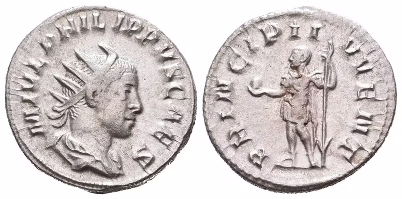 Philippus II., Antoninian, RIC.218d