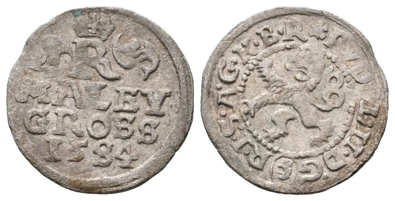Malý groš 1584, Rudolf II.