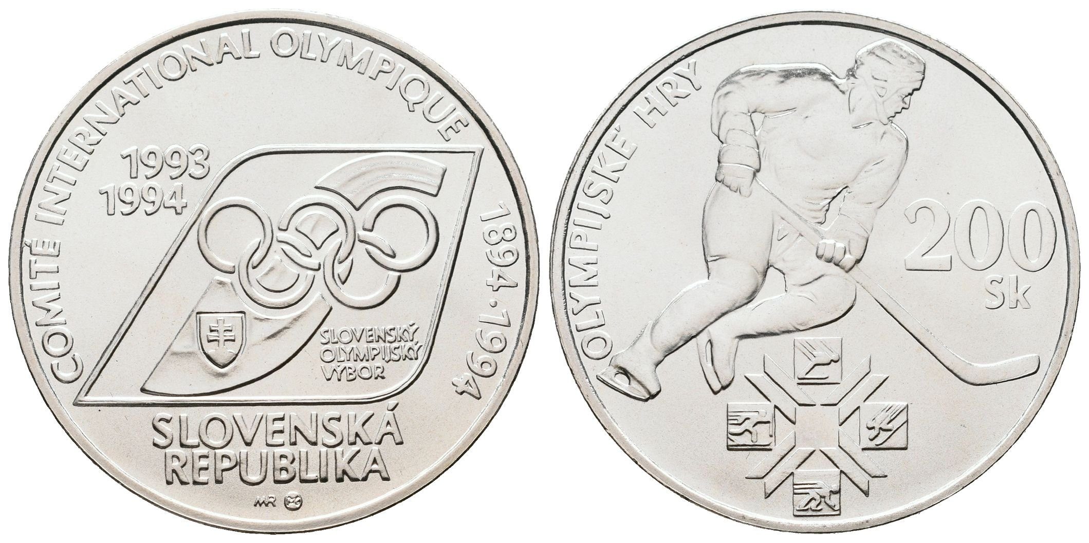 200 Sk 1994 - MOV a Olympijské hry, běžná kvalita