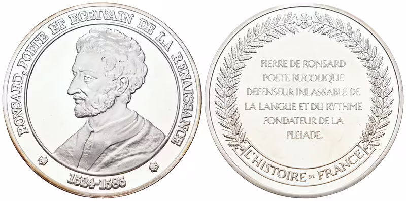 Francie - AR Medaile b.l. - Ronsard