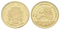 Kongo, 1500 Francs 2007 - Římské smlouvy