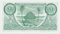 Západní Samoa, 1 Tala (1967), P.16dCS - fotografie 2