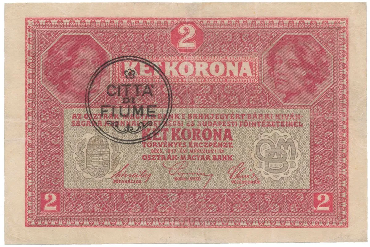 Razítkované R-U bankovky na Balkáně 1919-1921 — 1