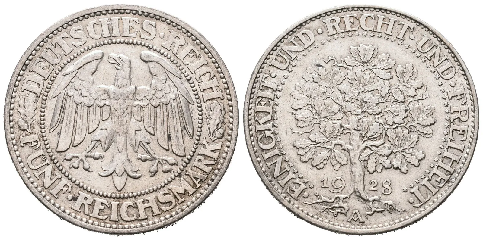 Výmar, 5 Marka 1928 A