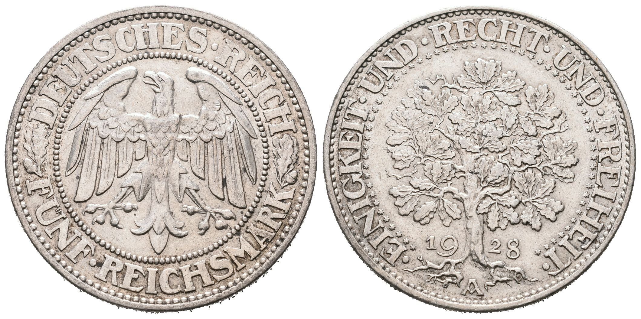 Výmar, 5 Marka 1928 A