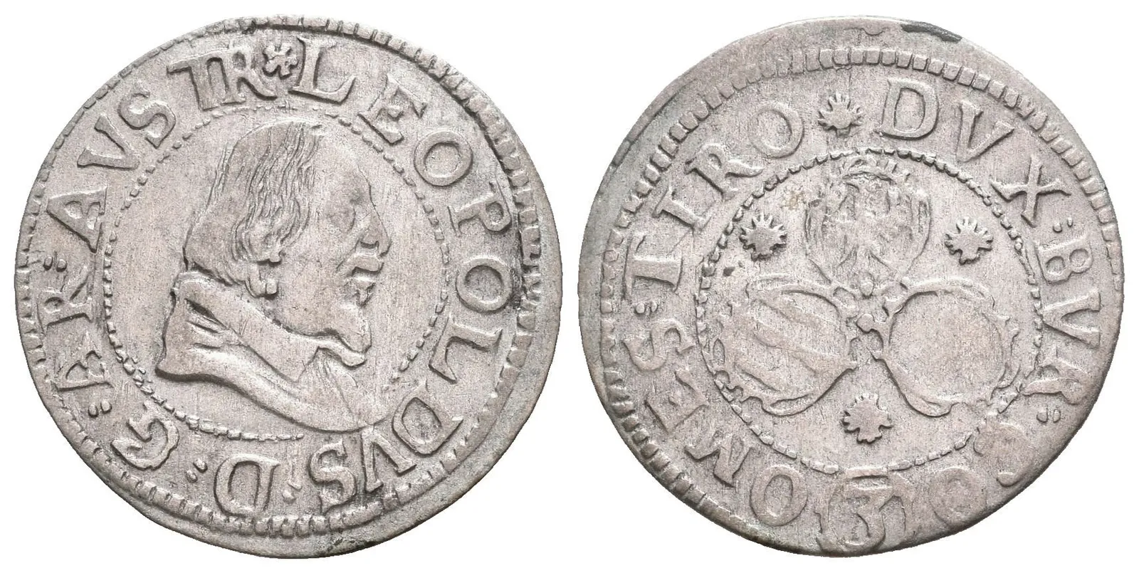 3 Krejcar b.l. (1625 - 1632), Hall, KM.791 — 1