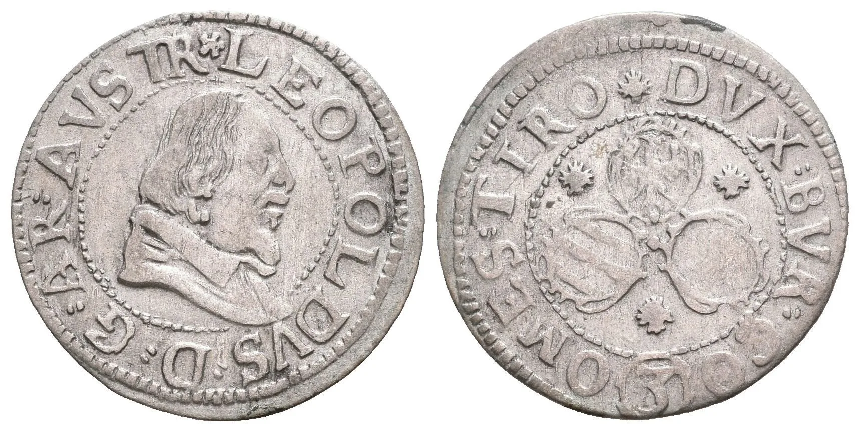 3 Krejcar b.l. (1625 - 1632), Hall, KM.791 — 1