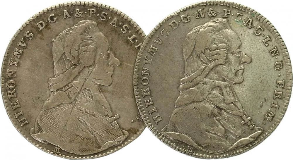 Salzburg - arcibiskupství, Hyeronymus Colloredo, 1772 - 1803 — 1