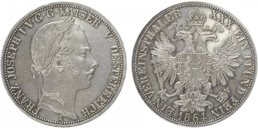 Rakouská a spolková měna, 1857 - 1892 — 1