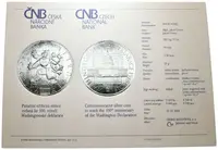 500 Kč 2018 - Washingtonská deklarace, PROOF - fotografie 2