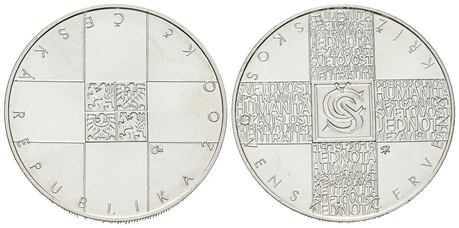200 Kč 2019 - Červený kříž