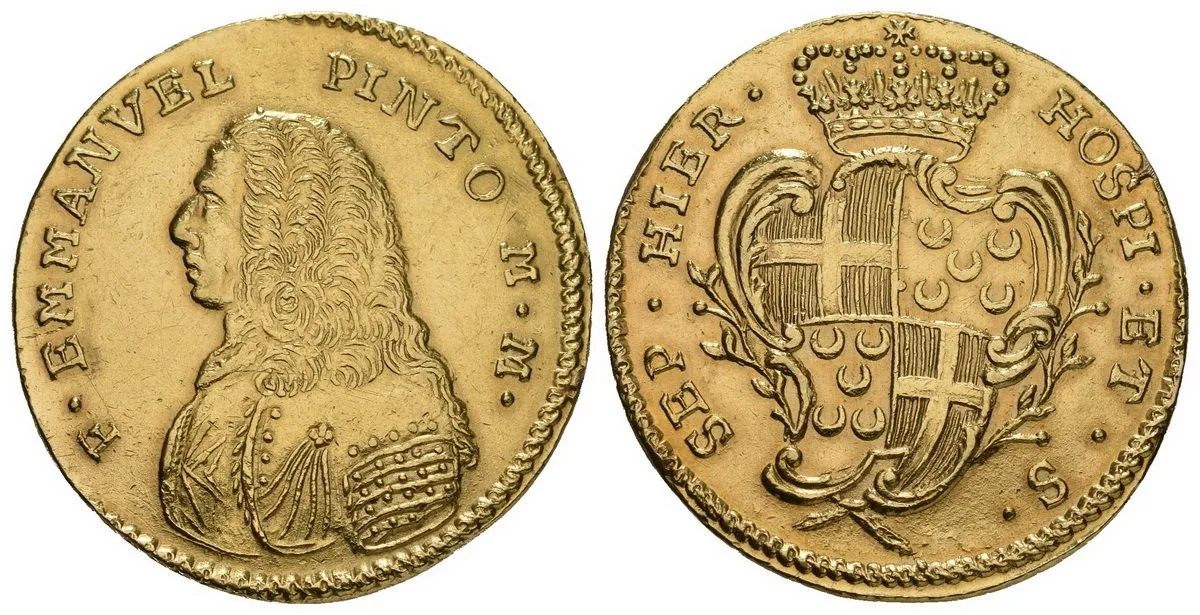 Malta - Řád Johanitů, Emmanuel Pinto, 1741 - 1773 — 1