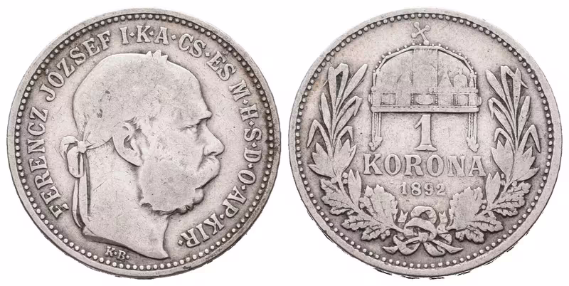 1 Koruna 1892 KB